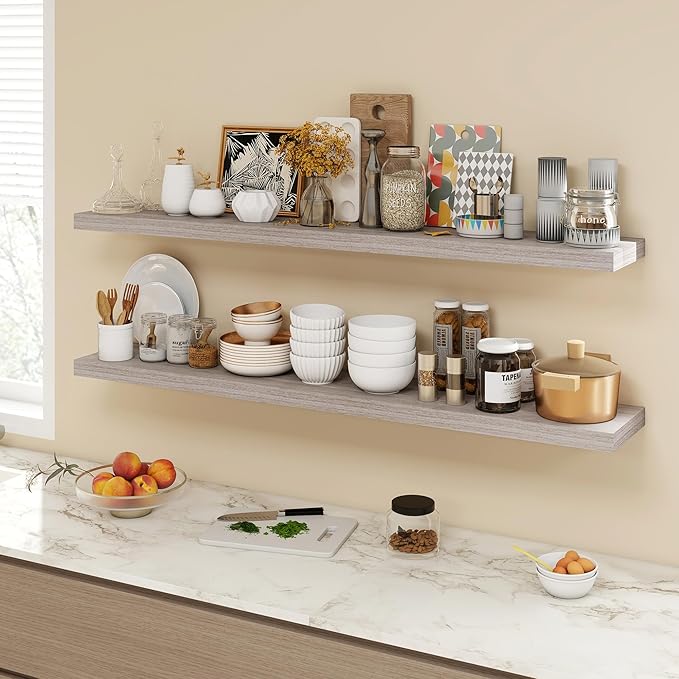 55 Inch Floating Shelves, 9.3