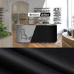 Black Contact Paper Solid Black Peel and Stick Wallpaper 17.3