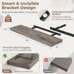 32 Inch Floating Shelves for Wall Set of 2, 8