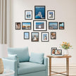 Vittanly Picture Frames Set of 14, Gallery Wall Frame Set with 2Pcs 11x14, 6Pcs 8x10 and 6Pcs 5x7 Photo Frames, Picture Frames Collage Wall Decor for Wall or Tabletop Display, Black