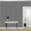 Yun-aeon Natural Wood Peel and Stick Wallpaper Grey Wood Slats - 17.3