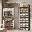 Shoe Rack, 10 Tier Shoe Storage Organizer,Fit 30-35 Pairs Shoes,Metal Tall Shoe Shelf for Closet,Entryway, Hallway,Garage,Bedroom,Cloakroom