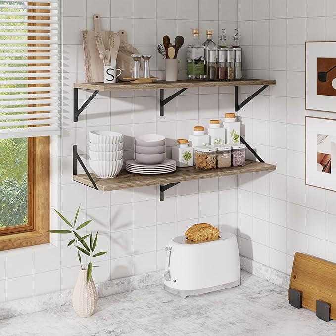 Deep Floating Shelves for Wall,36