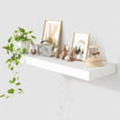 12 Inch Deep Floating Shelves | 36 Inch White Floating Shelves | 36