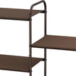 Simple Houseware 4-Tier Shoe Rack Storage Organizer, Bronze