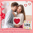 Valentines Desk Decor, Valentine's Day Home Office Table Sign for Wife Daughter from Dad Husband, Valentine Gifts Decorations for Porch Tiered Tray Shelf Party Wedding