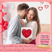 Valentines Desk Decor, Happy Valentine's Day Home Office Table Sign for Porch Tiered Tray Shelf Party, Rustic Romantic Acrylic Gifts Decorations for Him Her Wife, The Only One With Snoring This Loud