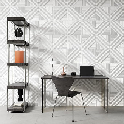 Art3d 33-Pack 3D Wall Panels for Interior Wall Decor, Textured Accent Walls Paneling for Living Room, Bedroom, TV Background, 12"x12" White