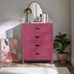 Rose Red Peel and Stick Self Adhesive Wallpaper - Removable Waterproof Bathroom Countertop Contact Paper 15.7
