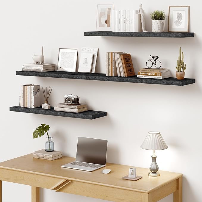 Vivelove 30 Inches Floating Shelves Wall Mounted, 10