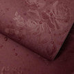 Dark Red Peel and Stick Wallpaper Floral Textured Wallpaper 17.7inch x 78.7inch Red Embossed Contact Paper Self Adhesive for Shelf Liner Crimson Flower Removable Wall Paper Decor Vinyl