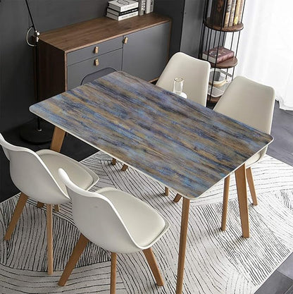 CiCiwind Wood Wallpaper Purple Blue Contact Paper 393.7”x17.7”Peel and Stick Wallpaper Self-Adhesive Removable Wall Paper for Walls Covering Cabinets Shelf Drawer Decorative Paper Vinyl Film
