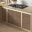 Yun-aeon Natural Wood Peel and Stick Wallpaper Wood Slats - 17.3