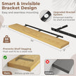 55 Inch Floating Shelves for Wall Set of 2, 8