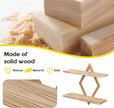 Floating Shelves for Wall,Decorative Wall Shelf,2 Tier Hanging Shelf for Plants Storage Display Holder,Indoor Decor for Living Room Home Office Bathroom Bedroom,Solid Wood,Diamond Shaped,2 Pack