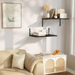 Love-KANKEI Wide Floating Shelves for Wall, Black 16