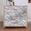 Yancorp 32.8ft Dark Gray Contact Paper Peel and Stick Wallpaper Marble Removable Wallpaper Pull and Stick Countertops Self-Adhesive Backsplash for Cabinets