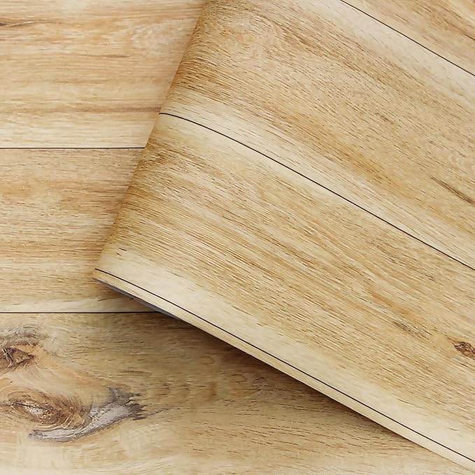 Yun-aeon Realistic Wood Peel and Stick Wallpaper 17.7