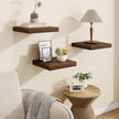 Square Floating Shelves for Wall, 9.25