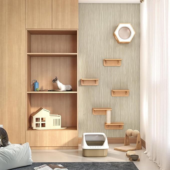 Timeet Modern Peel and Stick Wallpaper Self Adhesive Wallpaper 17.3