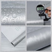 wishFIRE Silver Textured Peel and Stick Wallpaper 15.7