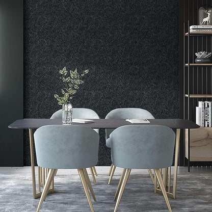 Dark Green Peel and Stick Wallpaper - Self Adhesive Waterproof Bathroom Countertop Contact Paper 15.7" X 393.7" - Removable Kitchen Vinyl Wrap for Cabinet Countertops - Wall Cover Counter Top Paper