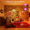 3Pack Picture Lights for Wall, RGB Color Changing Led Art Display Light with Rechargeable Battery Operated, Magnetic Painting Light with Remote Control, Wireless Home Wall Decorative Lighting, Black