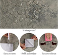 VaryPaper 32''x354'' Weathered Industrial Concrete Wallpaper Textured Peel and Stick Concrete Vinyl Wall Paper Roll Self Adhesive Contact Paper Decorative for Bathroom Kitchen Countertops Backsplash