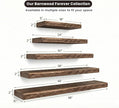Reclaimed Wood Floating Shelves Real Solid Wood Floating Chunky Natural Floating Shelves Rustic