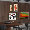 BOMENG Walnut Wood Contact Paper 16x354 inch Dark Brown Wood Wallpaper Peel and Stick Waterproof Removable Faux Wood Grain Vinyl Wrap Vintage Countertop Paper for Drawer Liner Cabinets Walls Desk