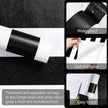 Black and White Striped Peel and Stick Wallpaper Self-Adhesive Removable Waterproof Wallpaper Wall Covering Cabinets Shelves Decorative A Set of 17.3