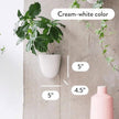 Make Good PlantPod Luxe Self-Watering Wall Planters (Set of 3) - Easy to Water and Install - Lightweight - Design Your Own Vertical Garden - Wall Planters for Indoor Plants