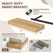 16 Inch Floating Shelves for Wall 2 Pack, 16