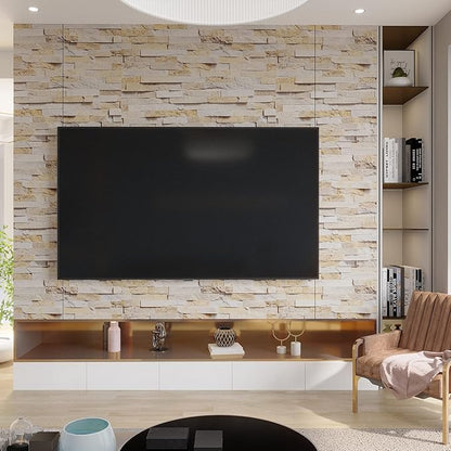 VEELIKE Slate Brick Wallpaper Peel and Stick Vintage Faux Brick Contact Paper for Dollhouse Fireplace Accent Walls 15.7''x354'' Self Adhesive Removable 3D Stone Wallpaper for Bedroom Bathroom Kitchen