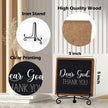 Modern Farmhouse Decor, Home Decor For Living Room, Boho Chic Aesthetic Shelf Decorations, Christian Dear God Sign, Farm House Entryway Tv Stand Fireplace Coffee Table Decoration (02)