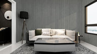 Wallpaper Peel and Stick Wood Grating Stripe Self-Adhesive Wallpaper Faux Wood Contact Paper Wood Slats Self Adhesive Wall Paper PVC Vinyl Film Removable Waterproof (Wood D, 17.3