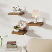 Fun Memories Square Floating Shelves for Wall, 9.3