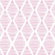 Modern White and Pink Peel and Stick Wallpaper Stripe Diamond Wallpaper Vinyl Waterproof Contact Paper Shelf Paper Drawer Liner Roll for Bedroom Living Room 17.7