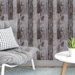 Yun-aeon Gray Wood Peel and Stick Wallpaper 17.3