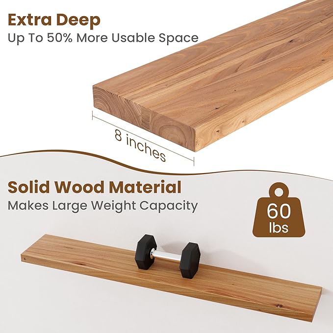 Floating Shelves for Wall Decor, 8