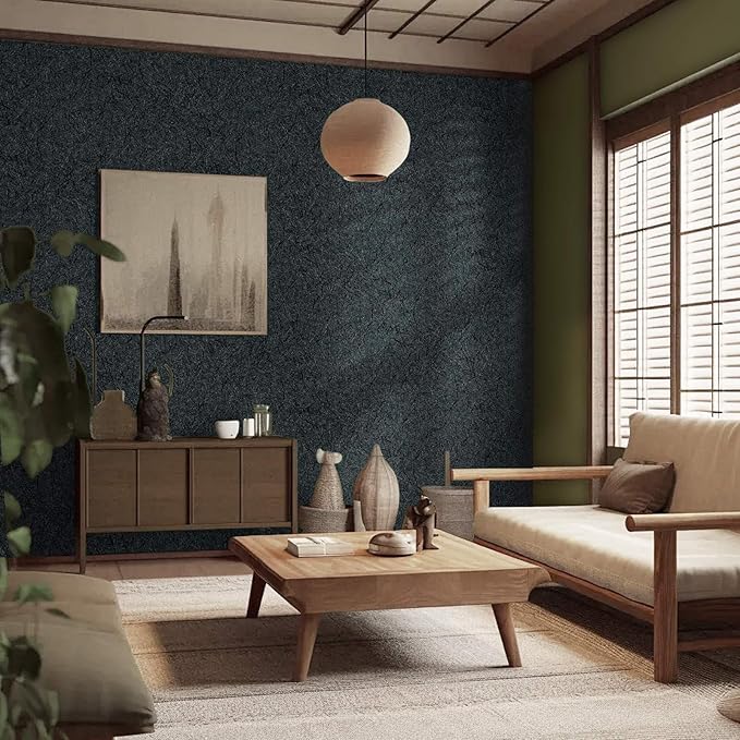 Dark Green Peel and Stick Wallpaper - Self Adhesive Waterproof Bathroom Countertop Contact Paper 15.7" X 118" - Removable Kitchen Vinyl Wrap for Cabinet Countertops - Wall Cover Counter Top Paper