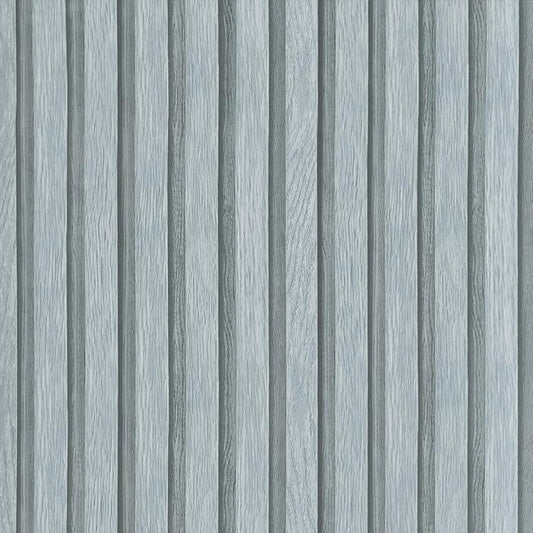 Yun-aeon Wood Slat Peel and Stick Wallpaper 17.3"x 120" Light Grey Wood Grating Stripe Contact Paper Removable Faux Wood Panels Wallpaper Self Adhesive Waterproof Vinyl Wall Paper for Bedroom Kitchen
