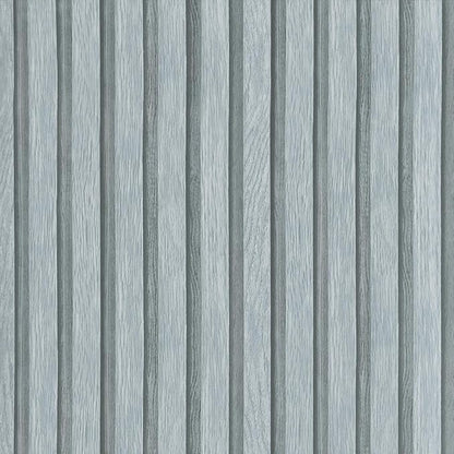 Yun-aeon Wood Slat Peel and Stick Wallpaper 17.3"x 300" Light Grey Wood Grating Stripe Contact Paper Removable Faux Wood Panels Wallpaper Self Adhesive Waterproof Vinyl Wall Paper for Bedroom Kitchen