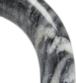 Creative Co-Op Marble Arch Tabletop Shelf, Grey Accent Decor