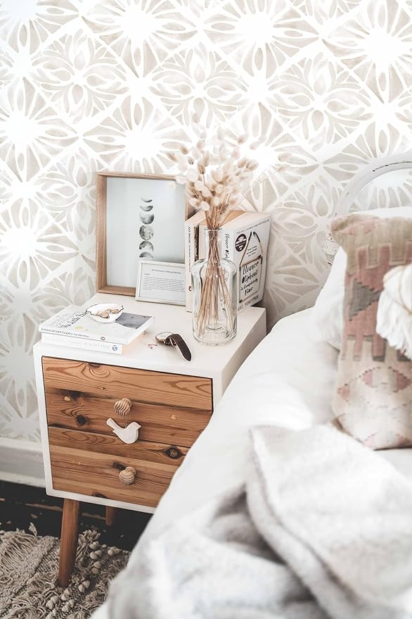 Geometric Peel and Stick Wallpaper Boho 197 