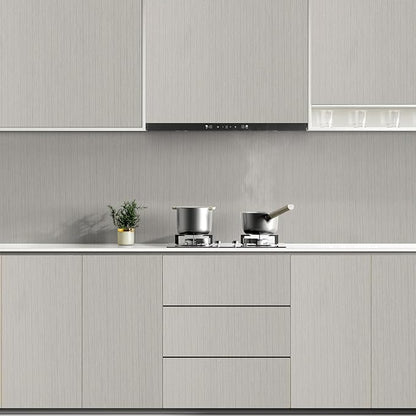 wishFIRE Grey Peel and Stick Wallpaper 15.7"×394" Metallic Textured Contact Paper Modern Waterproof Wallpapers Removable Self Adhesive Vinyl DIY Decor Wall Paper for Bedroom Kitchen Cabinets Fridge