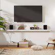 55 Inch Floating Shelves | 6.5 Inch Deep White Floating Shelves Set of 2 | 55