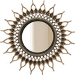 Retro Gold Mirrors for Wall Pack of 3. Round Mirrors. Decorative Mirrors.Wall Mirrors for Decor Home Decor.Plastic Frames.Glass Mirrors.Make Old Gold Color.