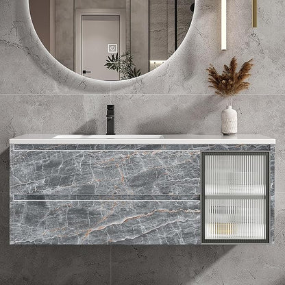Yancorp 16"x120" Granite Gray Contact Paper Marble Wallpaper Peel and Stick Countertops Backsplash for Kitchen Waterproof Renter Friendly Wallpaper Papel Tapiz para Pared