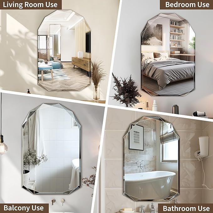 Suidia Bathroom Mirror, 24